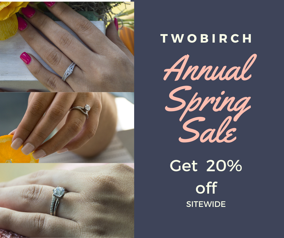 Spring Sale on Moissanite Jewelry