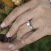0.5 Ct. Six Stone Shared Prong Graduated Ring Enhancer in Rose Gold