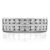 0.5 Carat Double Row Channel Set Anniversary Band