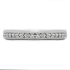 0.34 Carat Black and White Thin Channel Set Wedding Band