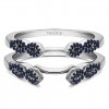 0.38 Ct. Sapphire Infinity Ring Guard Enhancer