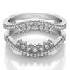 0.486 Ct. Double Row Halo Ring Guard