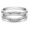 0.24 Ct. Curved Ring Guard
