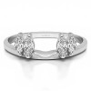 1 Ct. Four Stone Marquise Ring Wrap Enhancer