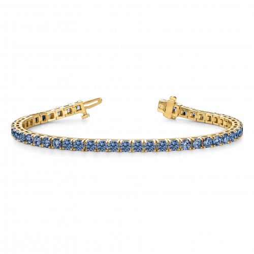 2 Ctw Sapphire Birthstone Tennis Bracelet