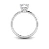 2 Ct Rectangular Cushion Moissanite Solitaire Engagement Ring