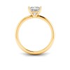 1 Ct Princess Lab Diamond Solitaire Engagement Ring