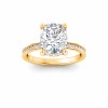 4 Ct Rectangular Cushion Lab Diamond Dainty Channel Set Engagement Ring