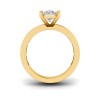 3 Ct Marquise Lab Diamond Channel Set Engagement Ring