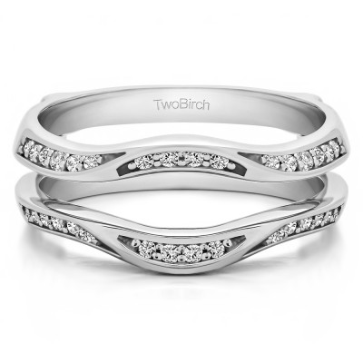 0.24 Ct. Curved Ring Guard